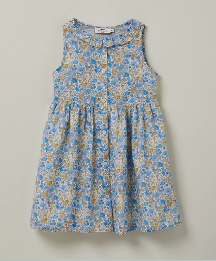 100% cotton liberty print dress
